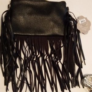 ⭐NWT BLACK PURSE, CLUTCH, WRISTLET COMBO